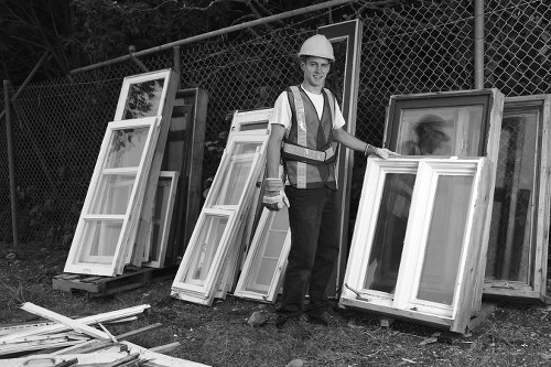 Professional office clearance team at Piccadilly